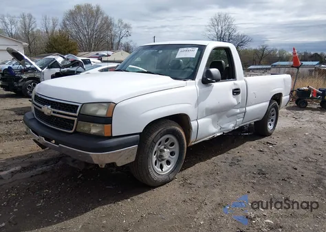 2006 Chevrolet Silverado 1500 Work Truck из США, поврежденный, VIN 3GCEC14X36G169914